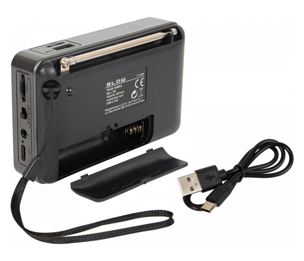 BLOW Radio przenośne analogowe AM/FM Bluetooth RA18 - 1584886 - zdjęcie 4